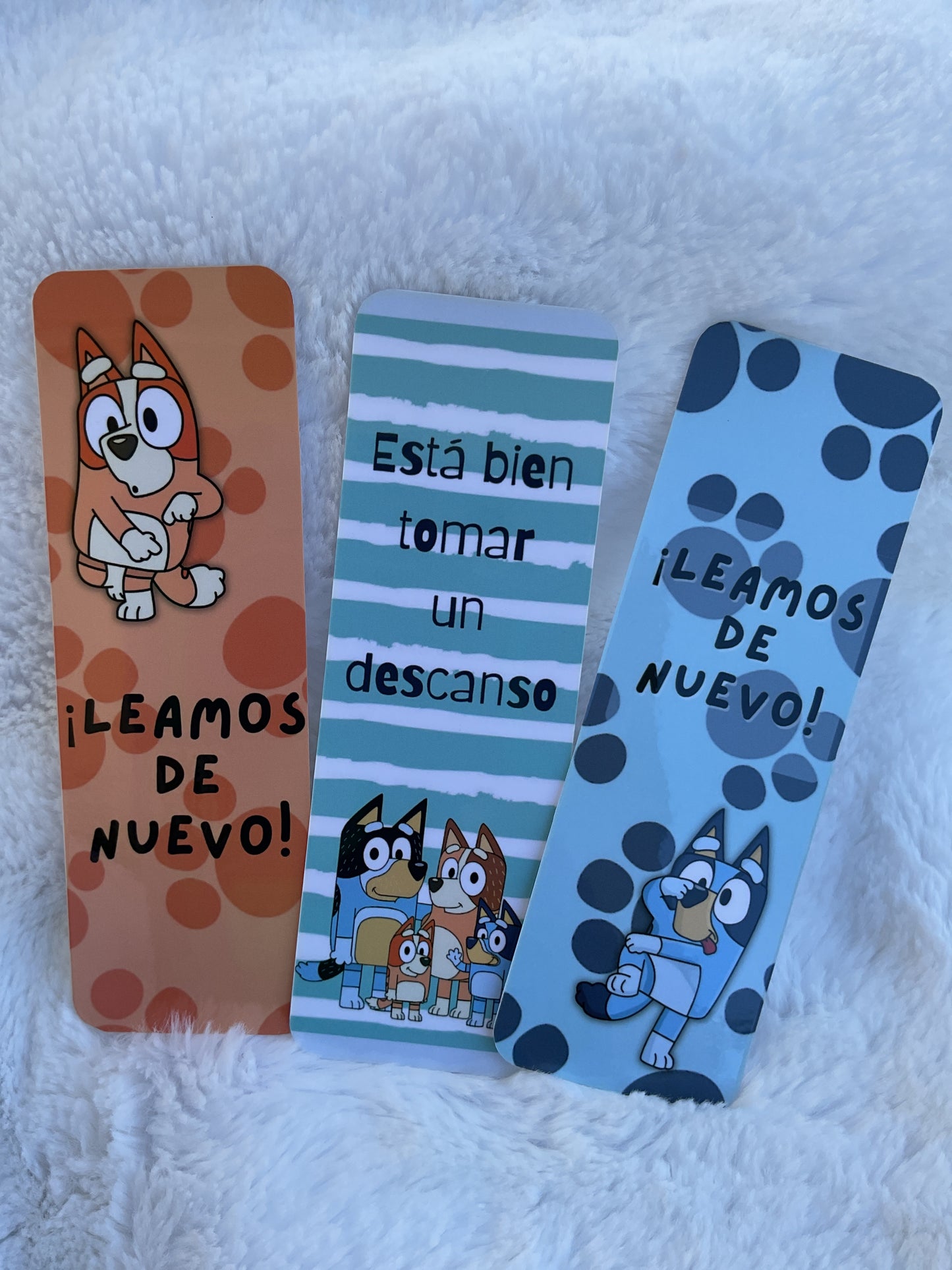 Bluey Bookmark