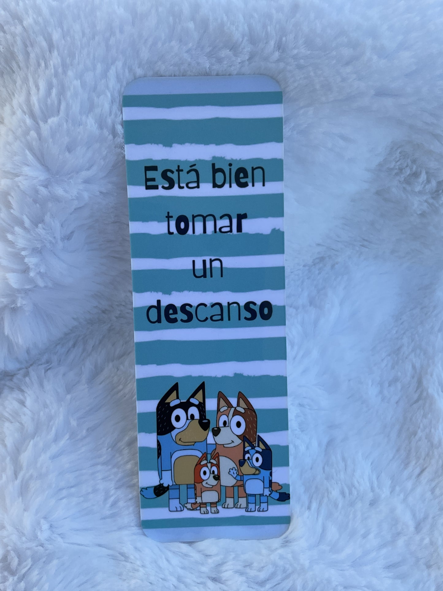 Bluey Bookmark
