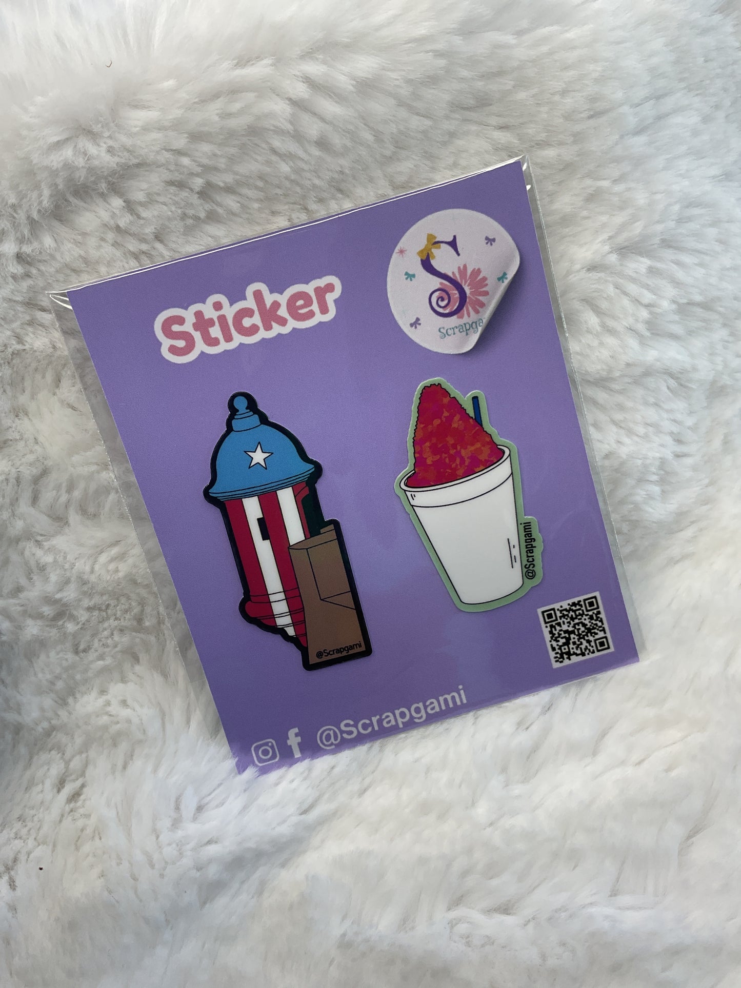 Piragua & Garita stickers