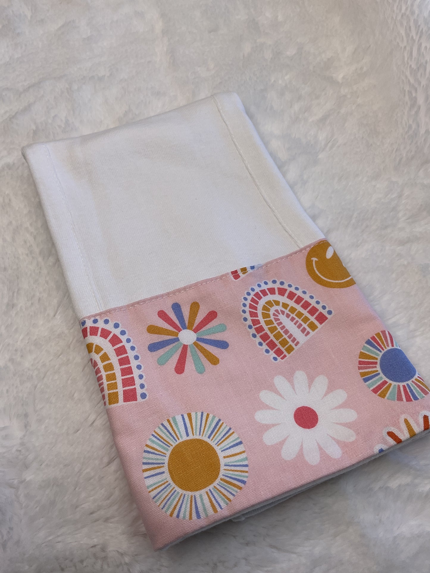 Retro Baby Burp Cloths