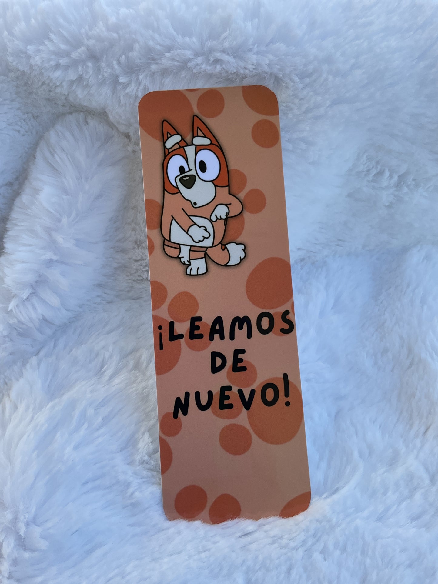 Bluey Bookmark
