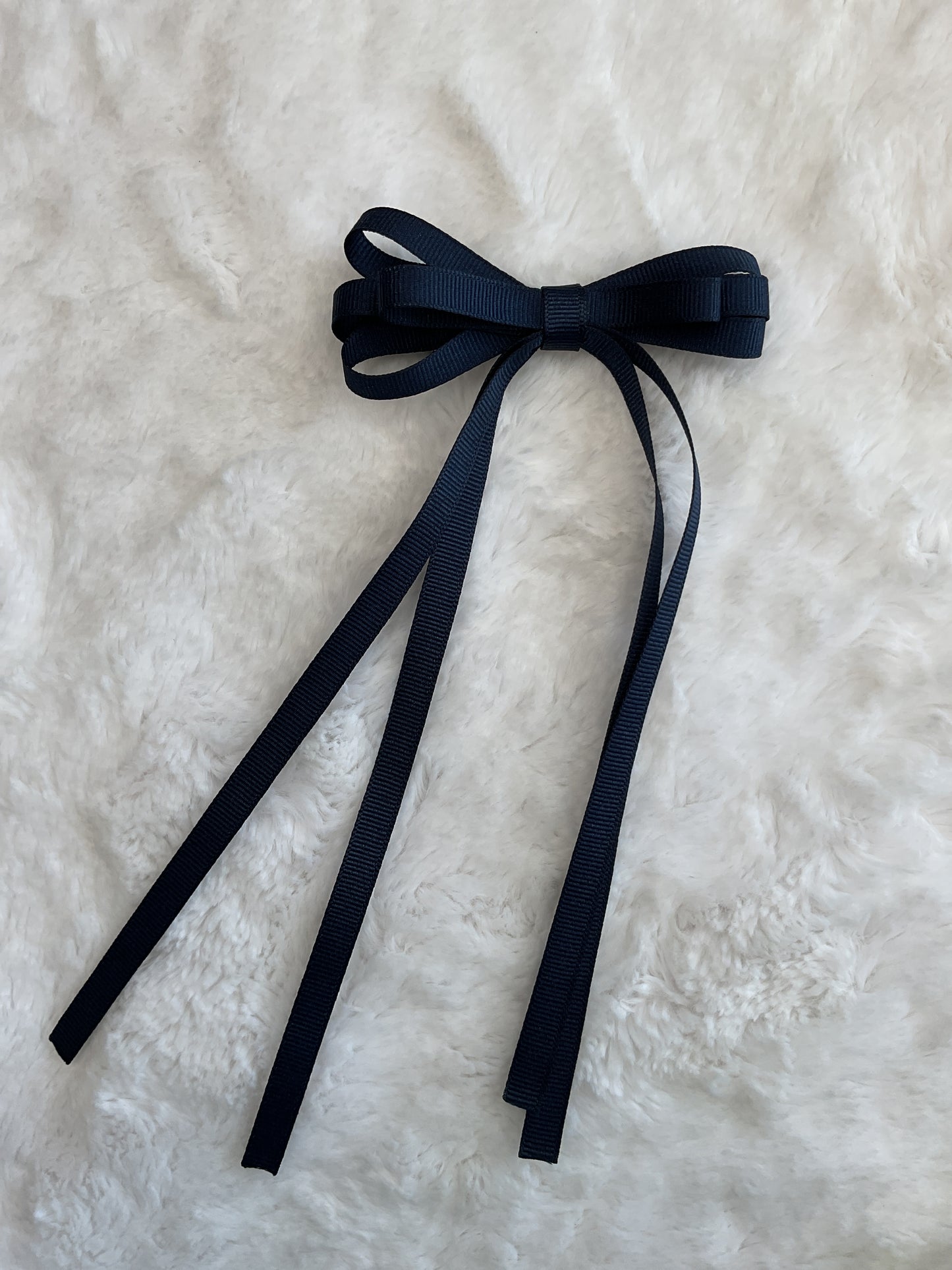 Blue Daisy Bow
