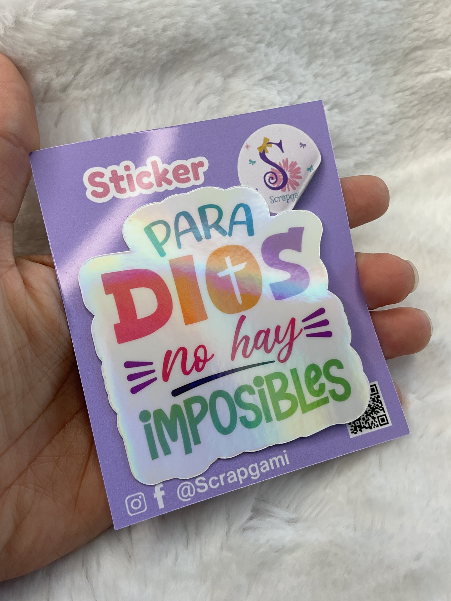 Para Dios no hay Imposibles Holographic