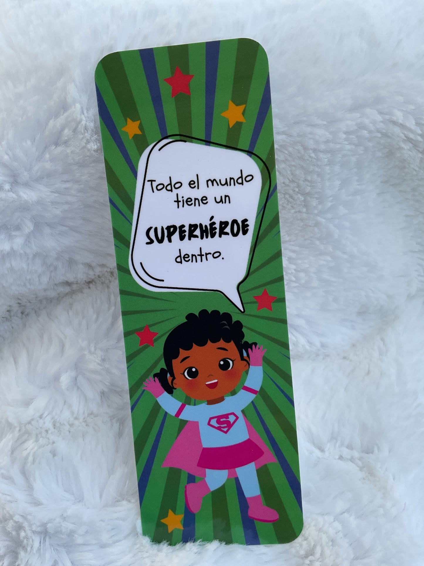 Superhero Bookmark