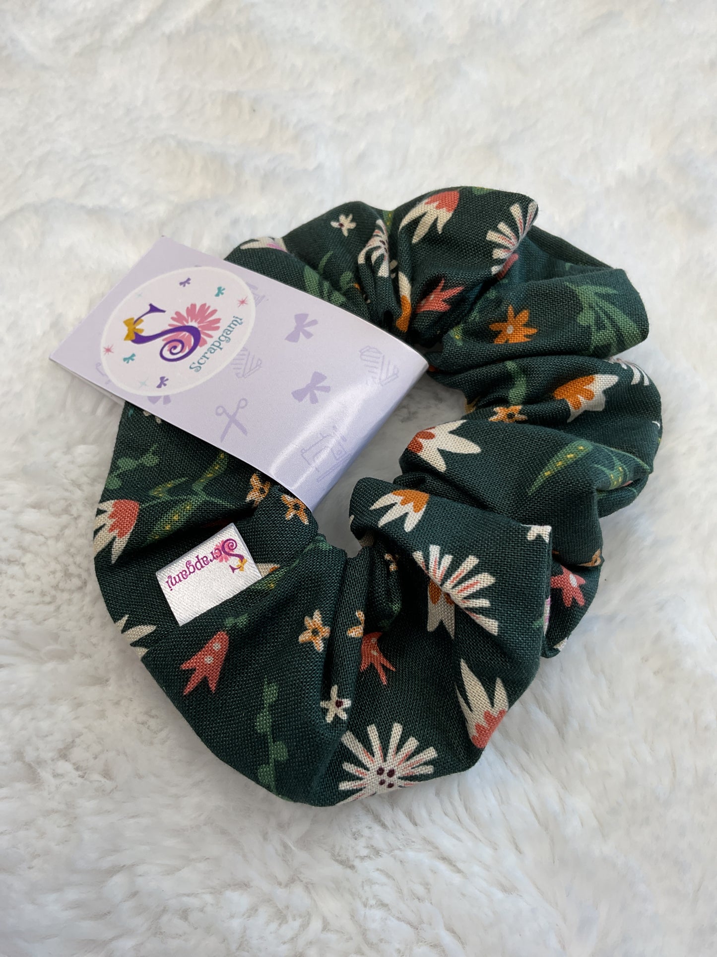 Green Garde Scrunchies