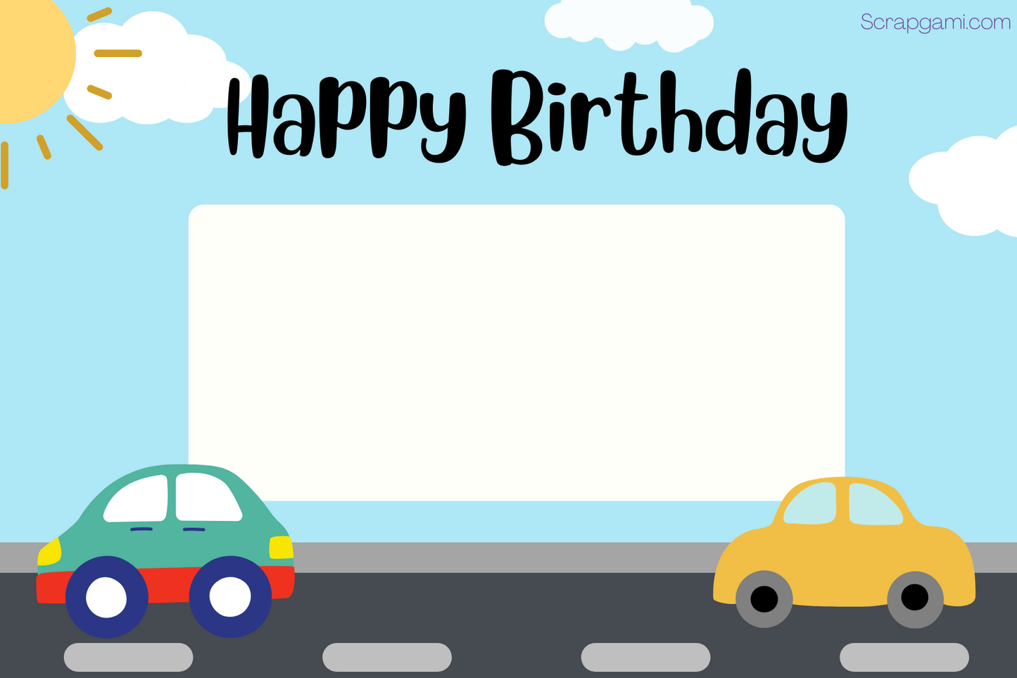 Card B-Day Gretting Card