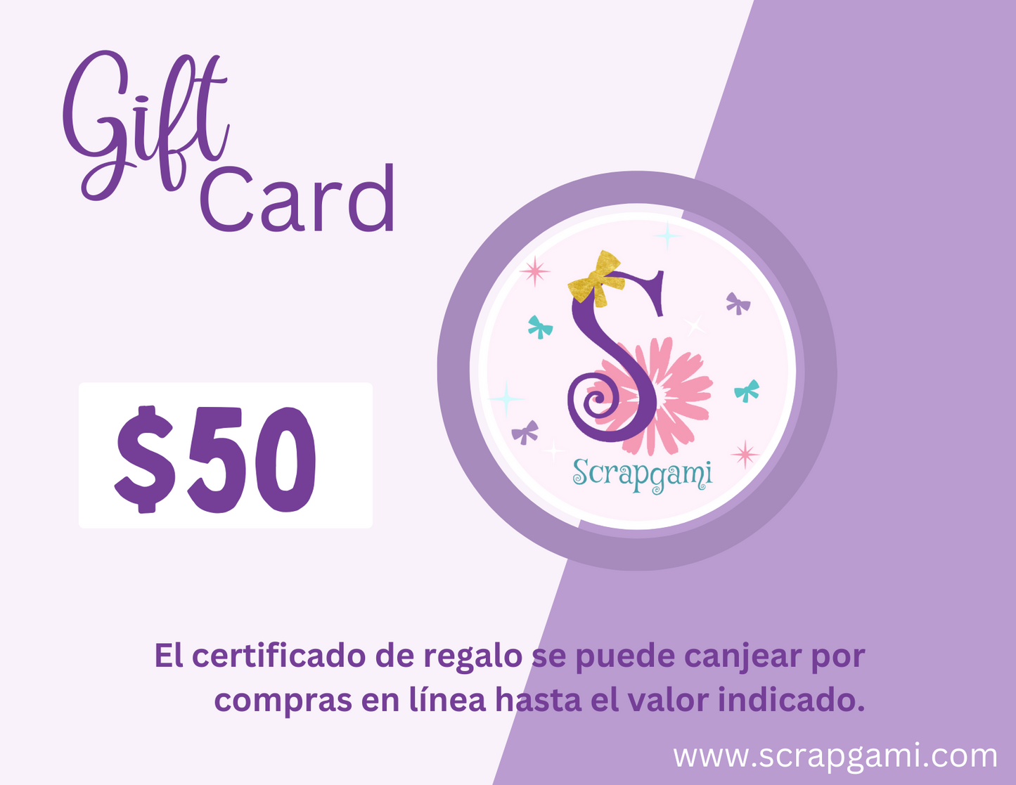 Scrapgami GIFT CARD