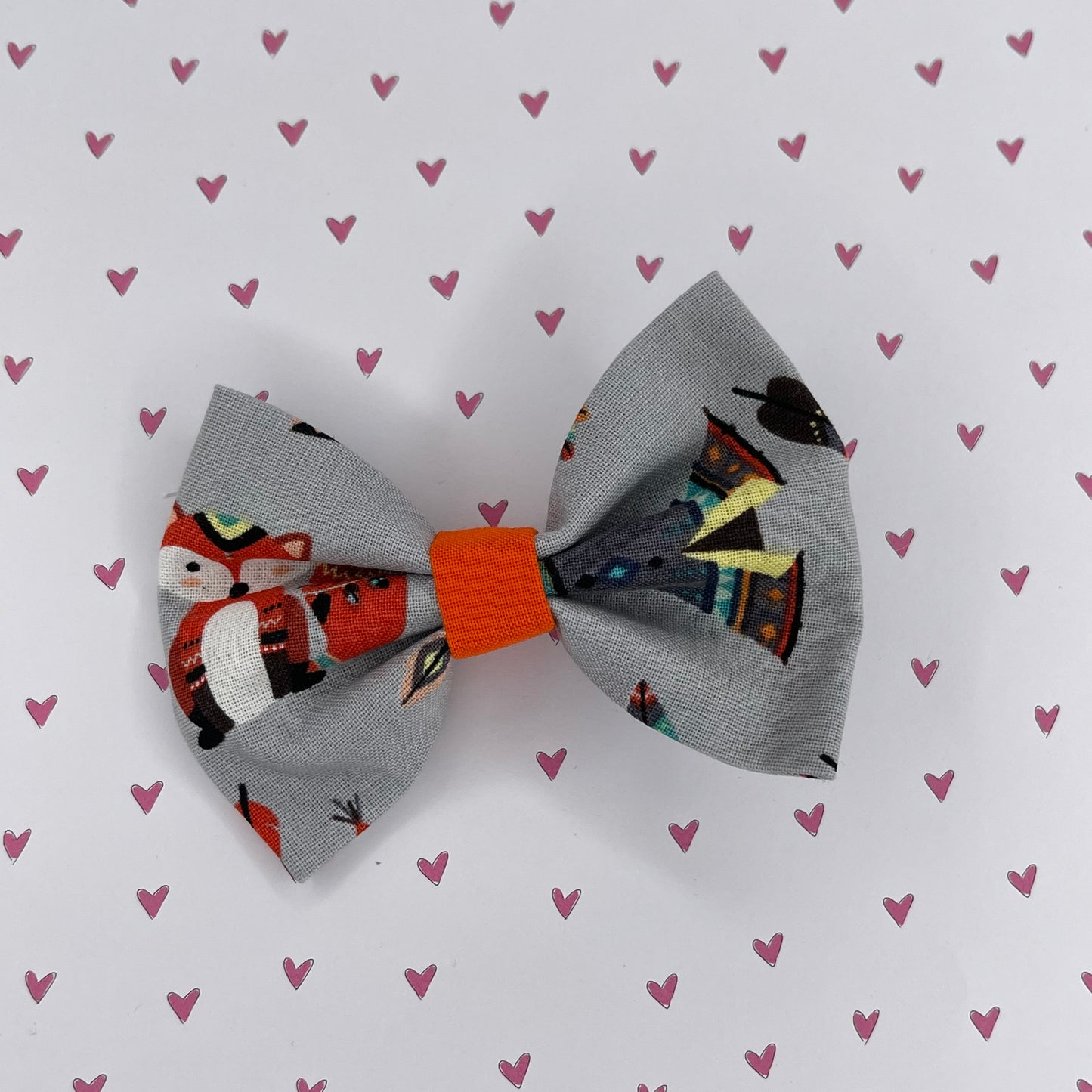 Fox & tent mini bow