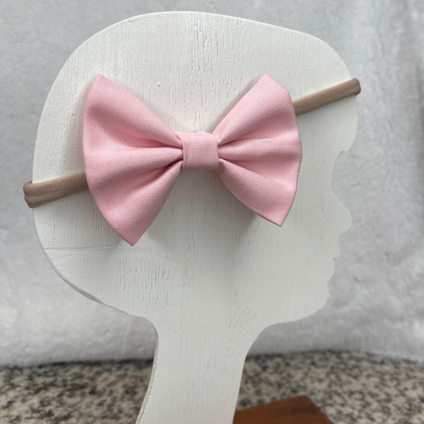 Pink Mini Bow Headband