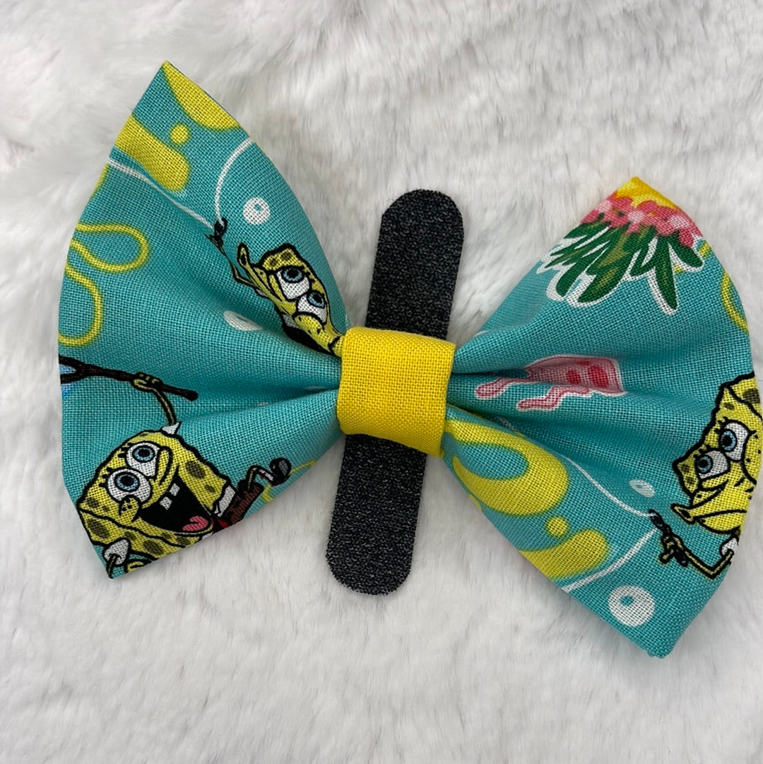 Sponge pet bow tie