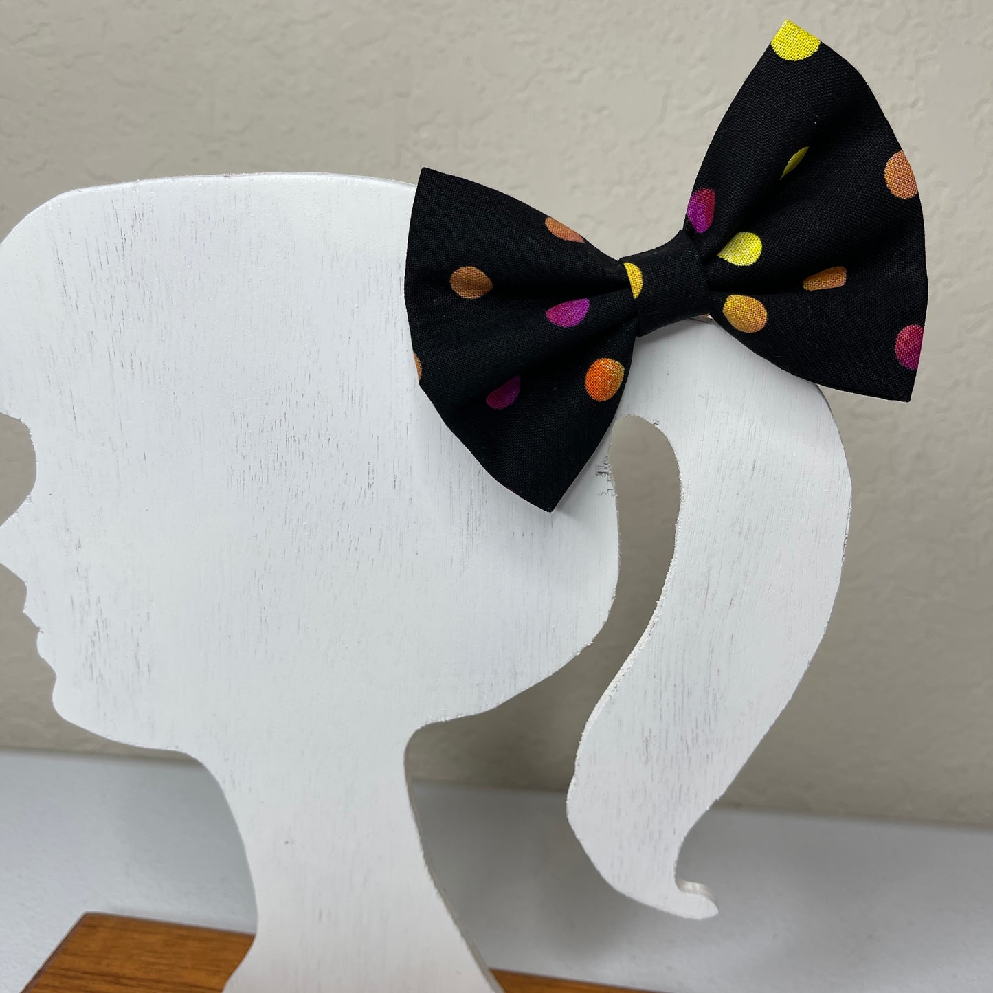 Color Dot Regular Bow