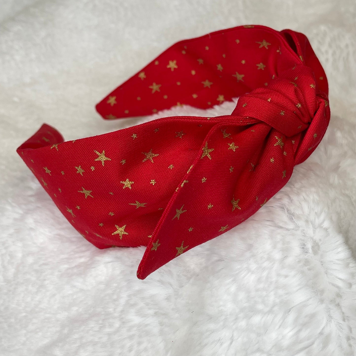 Red star headband