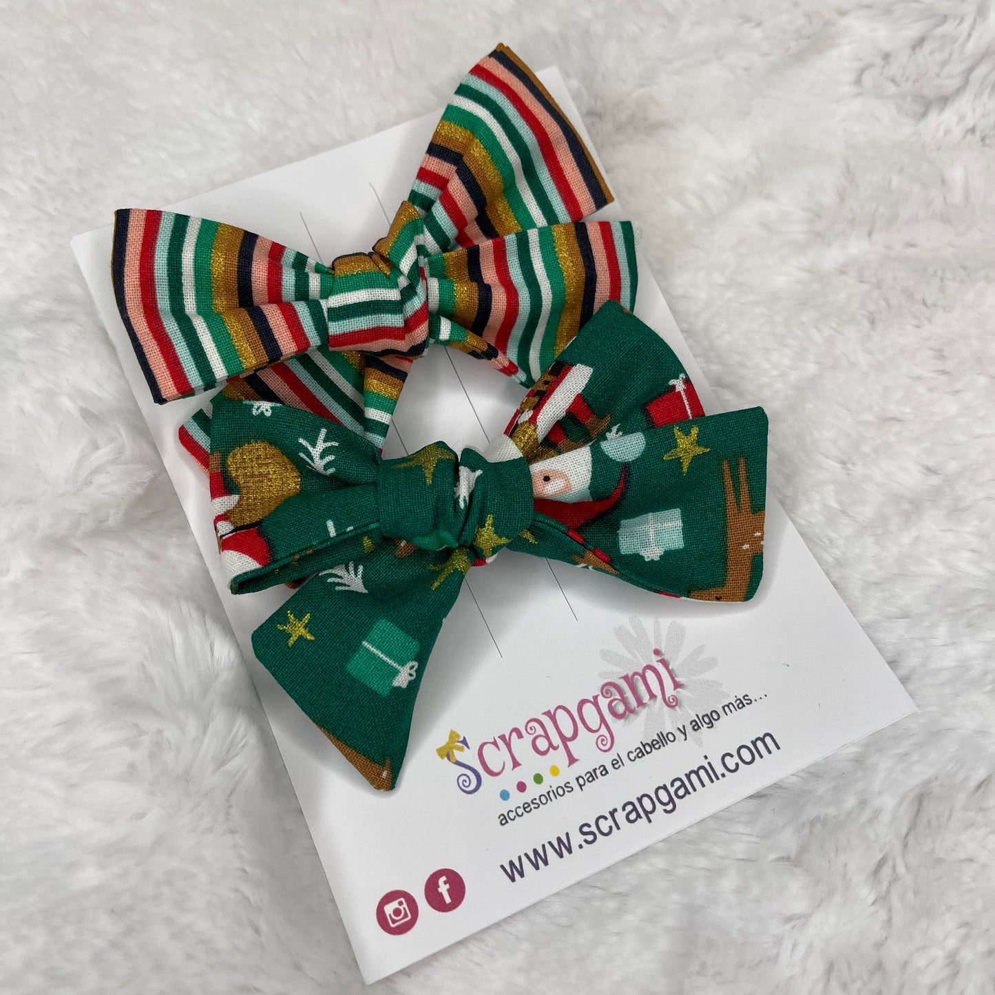 Christmas Knot bow set