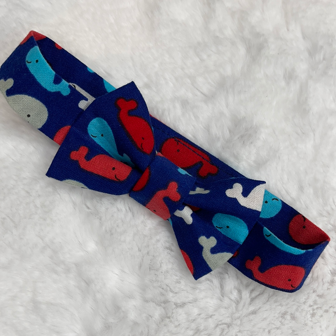 Whale bow tie