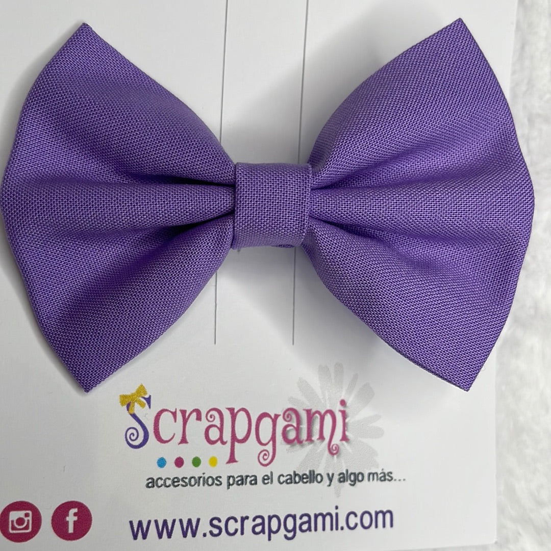 Mini bow Solid color