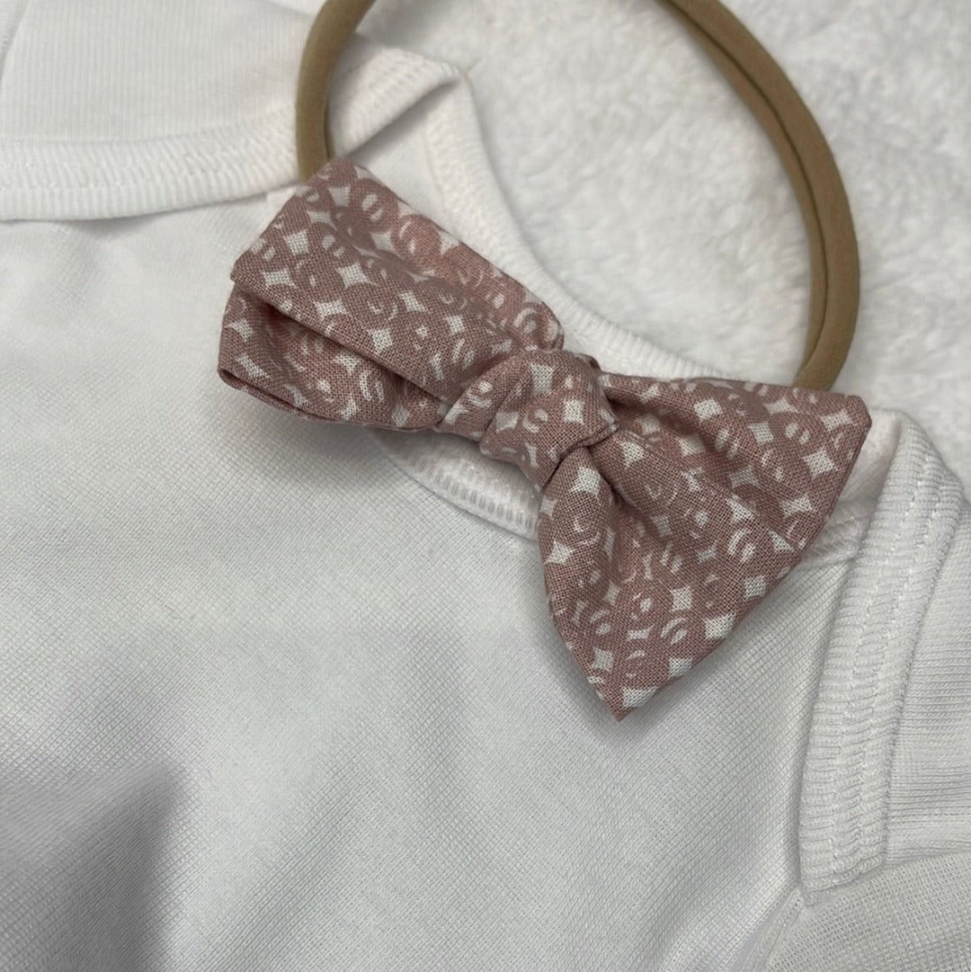 Old Pink Bloomer Diaper Cover