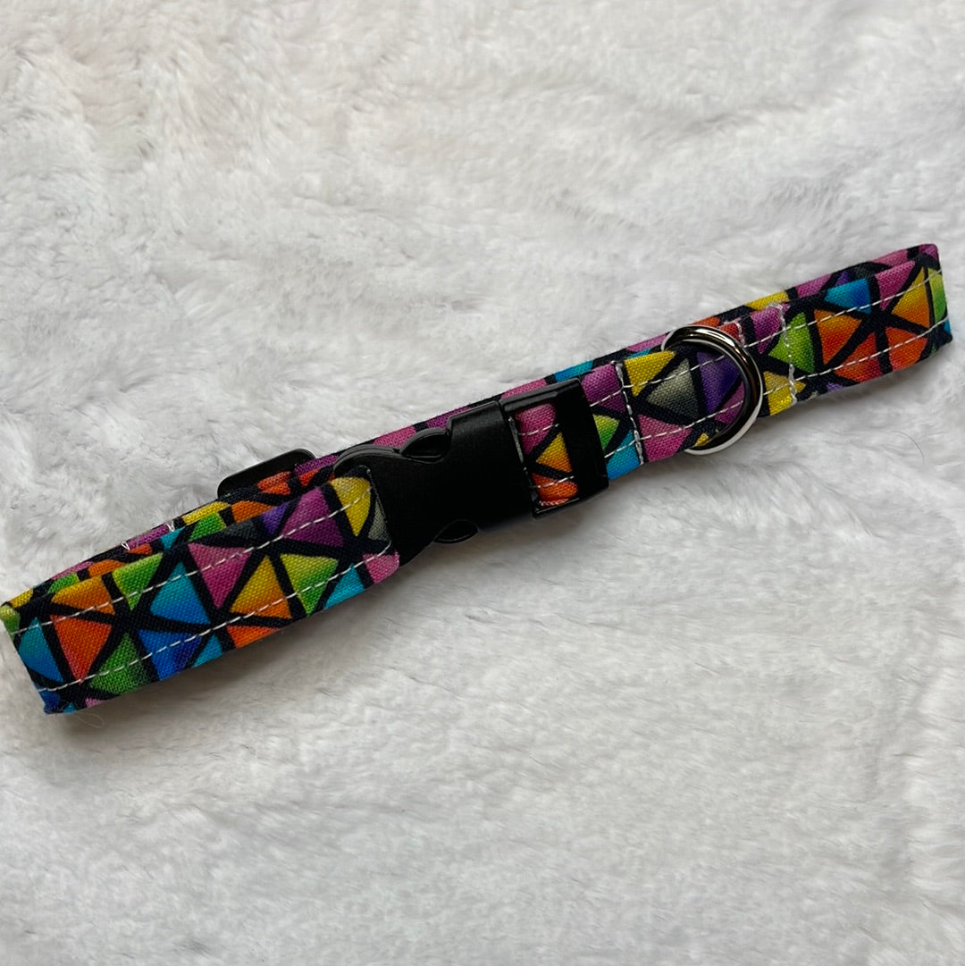 Triangle color Pet Collar