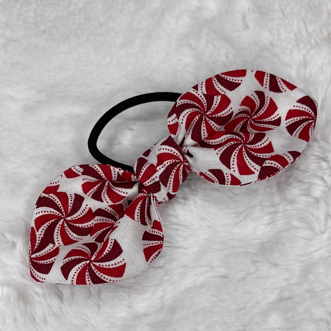Christmas hair tie bunny