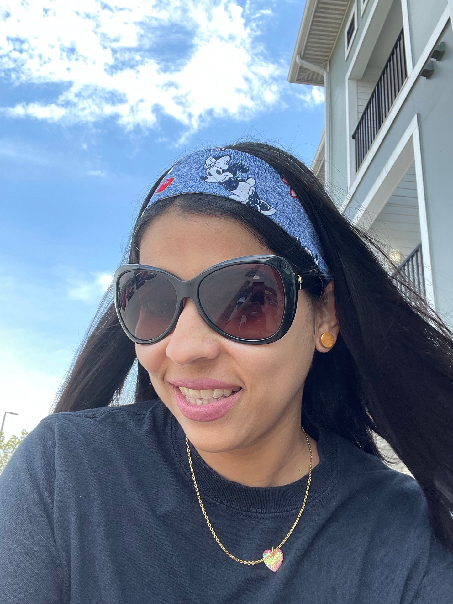 Mickey & Minnie Headband reversible