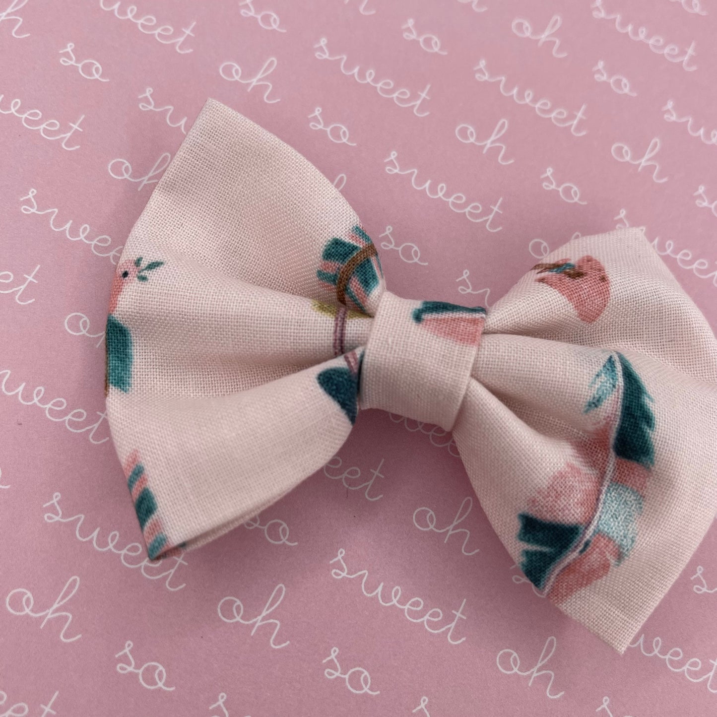 Set feather mini bow