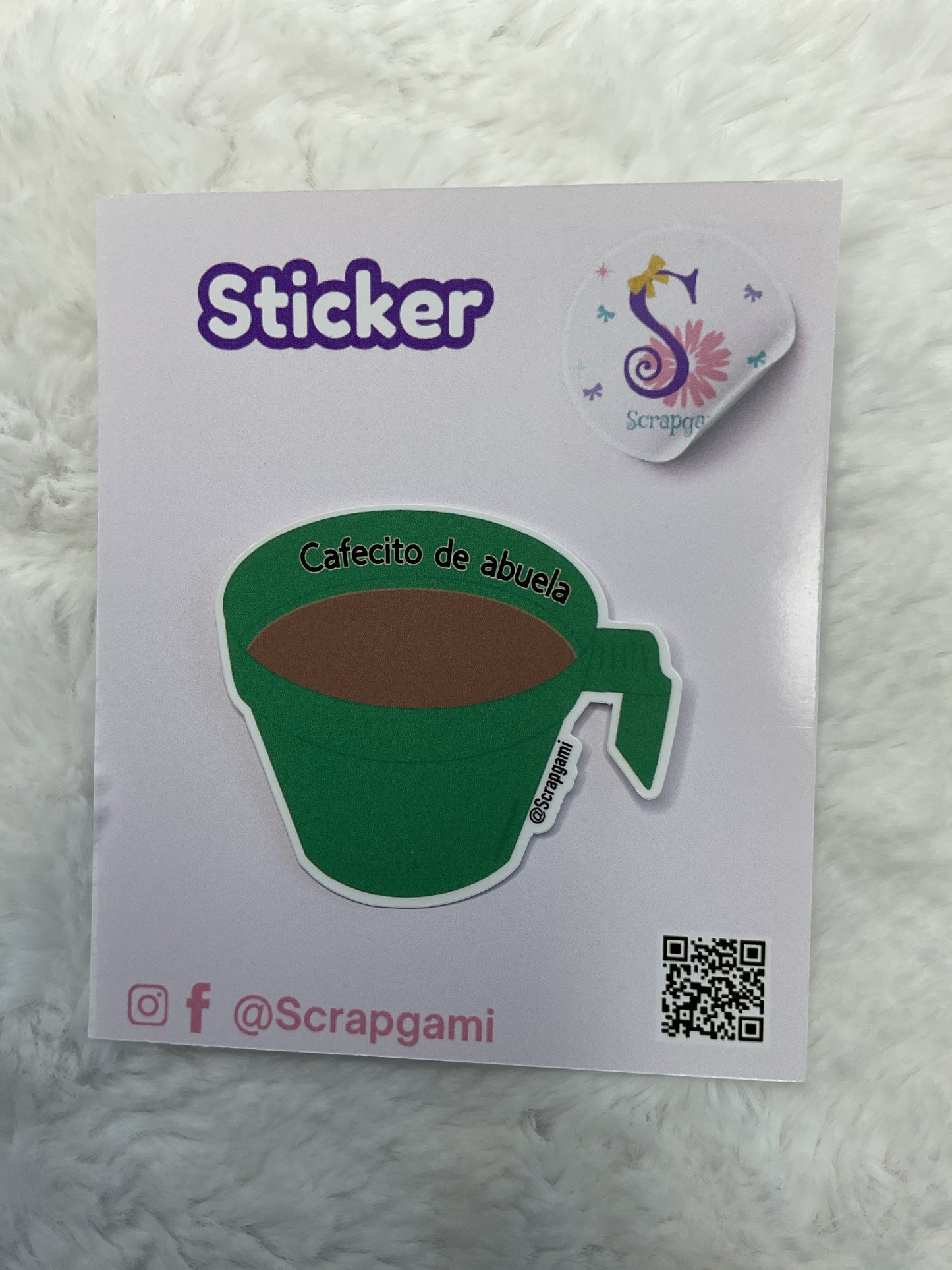 Cafecito de abuela Stickers