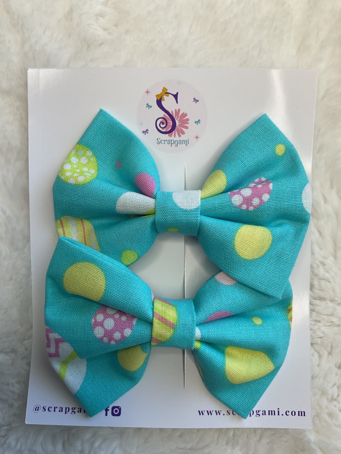 Easter Egg Mini Bow