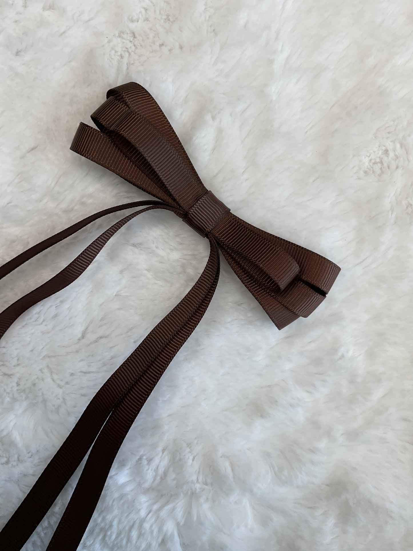 Brown Daisy Bow