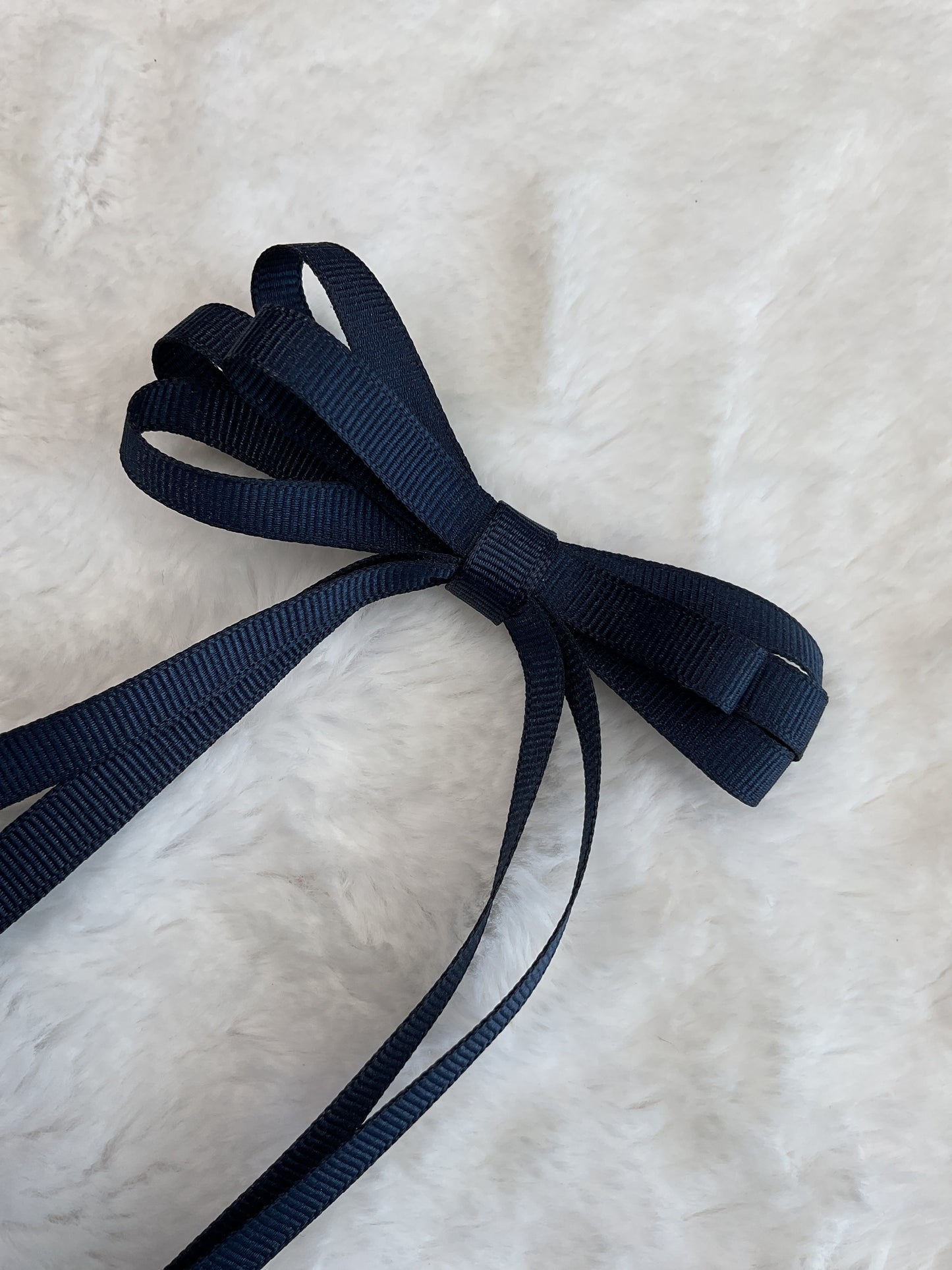 Blue Daisy Bow