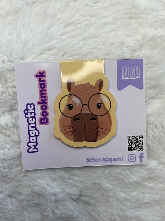 Capibara Magnetic Bookmark