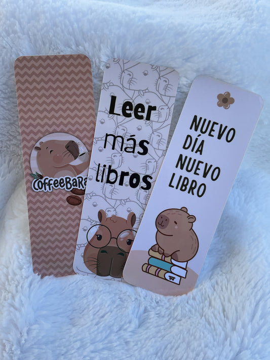 Capybara Bookmark