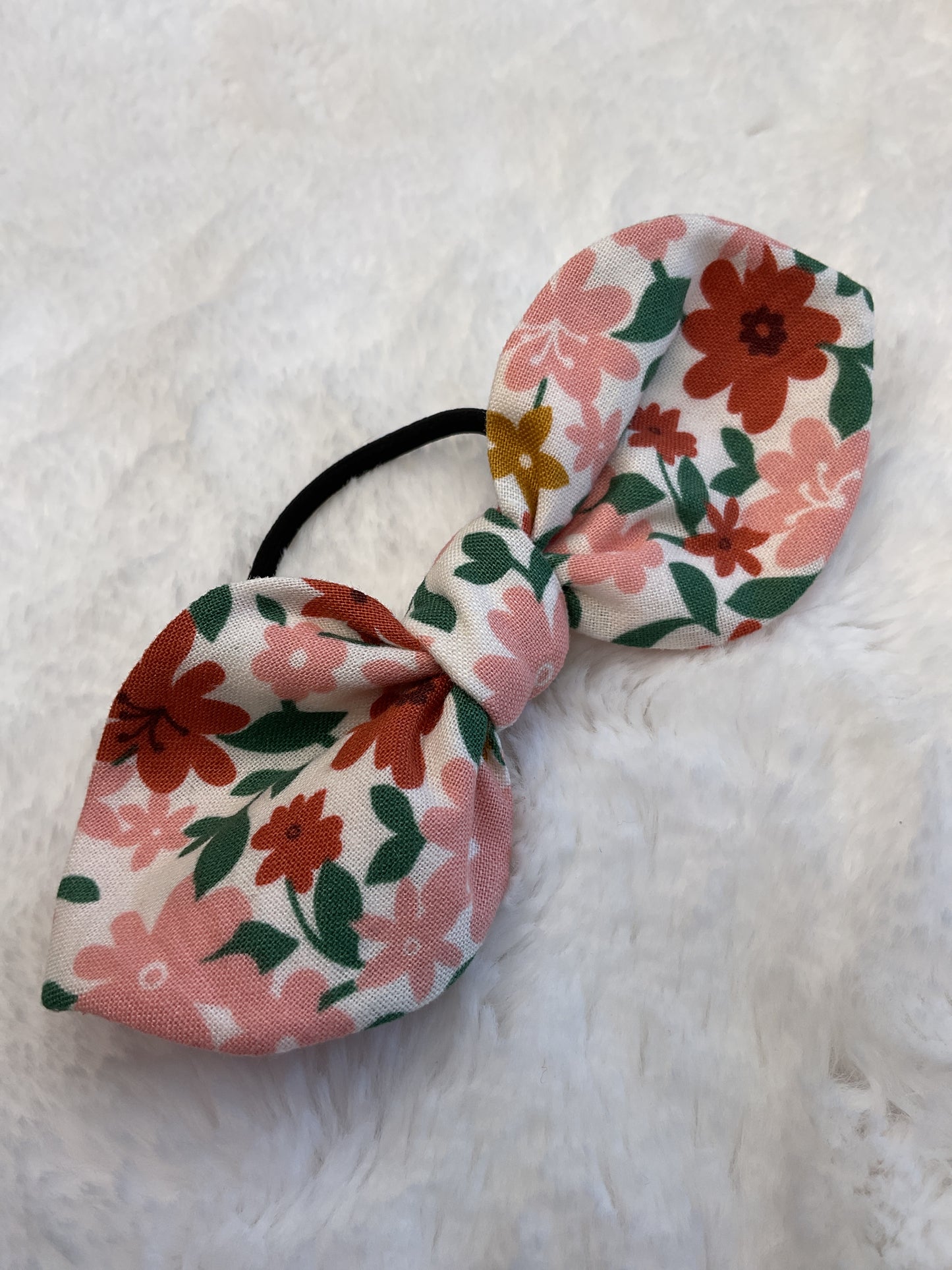 Flower Hair Tie Bunny