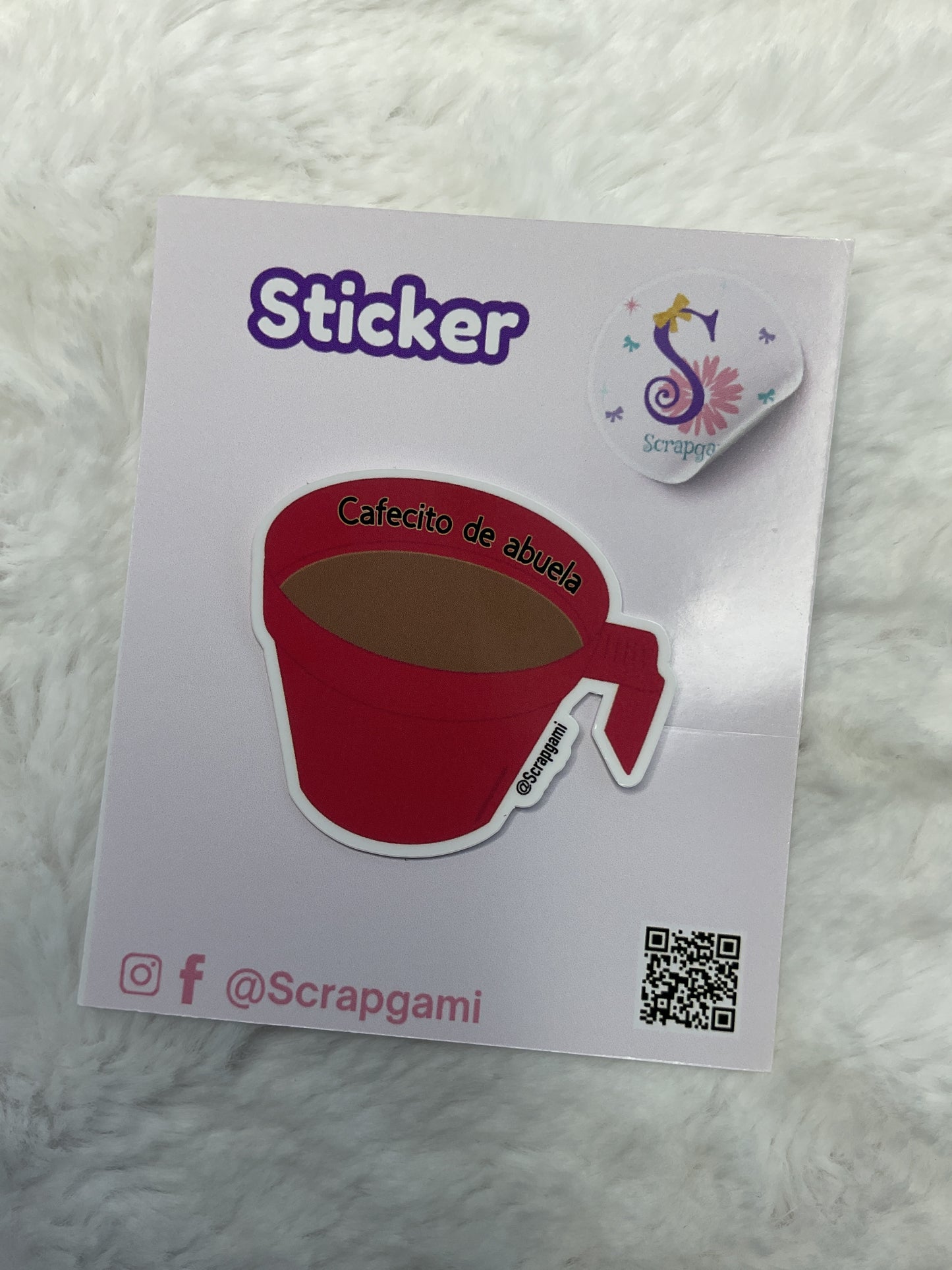 Cafecito de abuela Stickers