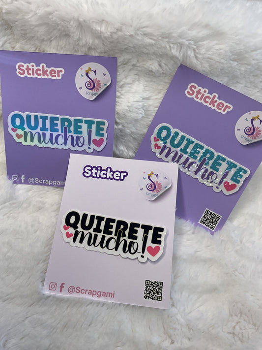 Quiere Mucho Stickers