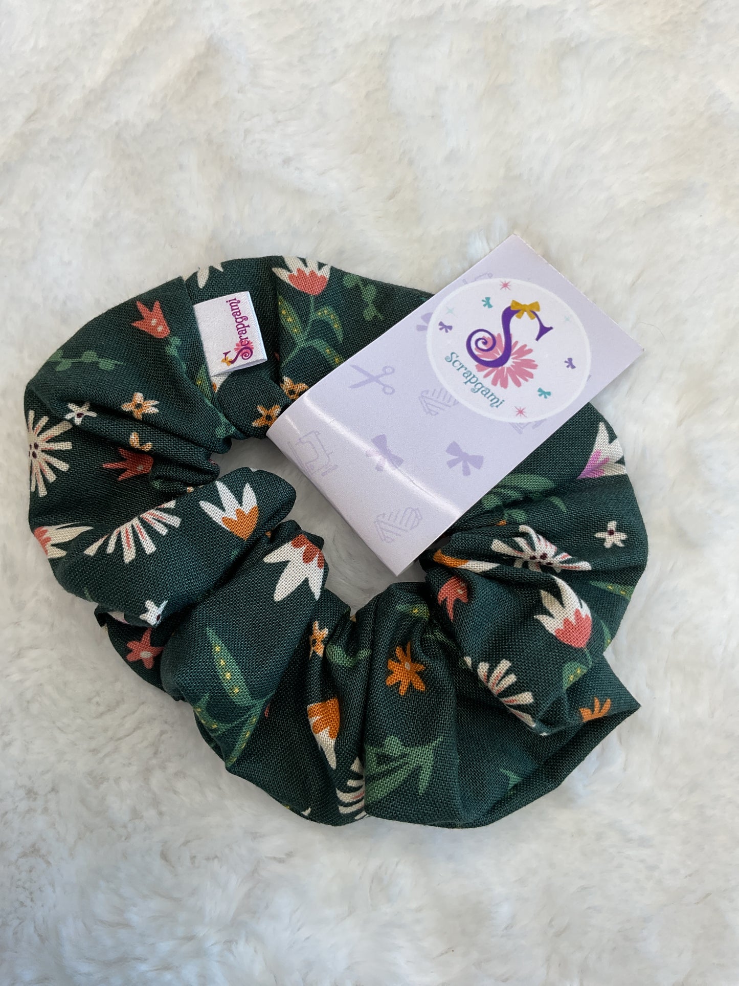 Green Garde Scrunchies