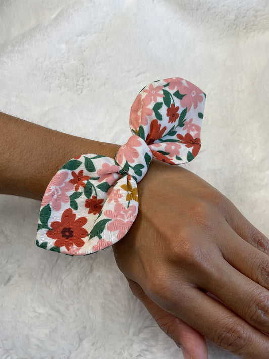 Flower Hair Tie Bunny