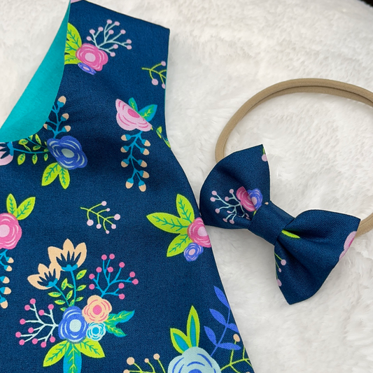 Blue garden Chiquita Dress